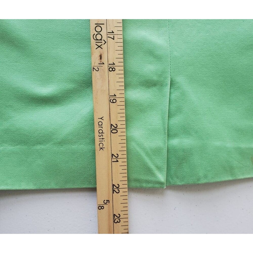 Vintage  Escada Margaretha Ley Green Women’s  Pencil Skirt  EU 36 US 4  Cotton - Picture 9 of 11
